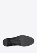 Pantofi bărbătești din piele cu cusături, negru, 94-M-514-5-40, Fotografie 6
