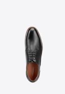 Pantofi bărbătești din piele cu talpă sport, negru, 94-M-512-5-42, Fotografie 4