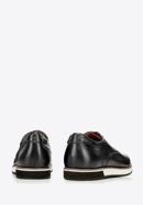 Pantofi bărbătești din piele cu talpă sport, negru, 94-M-512-5-44, Fotografie 5