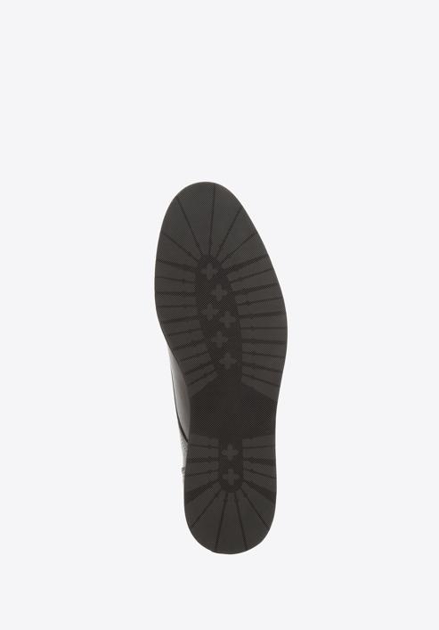 Pantofi bărbătești din piele cu talpă sport, negru, 94-M-512-1-43, Fotografie 6