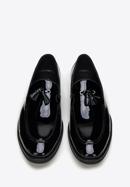 Pantofi bărbătești din piele întoarsă, negru, 98-M-708-1L-41, Fotografie 3