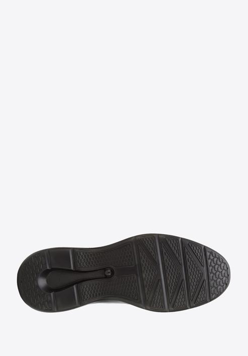 Pantofi bărbătești slip-on din piele netedă, negru, 94-M-507-5-44, Fotografie 6