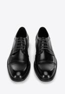 Pantofi bărbați Derby clasic din piele, negru, 96-M-505-1-42, Fotografie 2