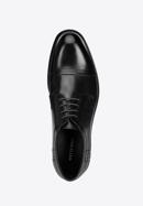 Pantofi bărbați Derby clasic din piele, negru, 96-M-504-4-41, Fotografie 5