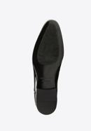 Pantofi bărbați Derby clasic pentru din piele lăcuită, negru, 96-M-502-N-42, Fotografie 6