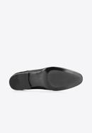 Pantofi de piele pentru bărbați din piele gofrată, negru, 92-M-508-1-40, Fotografie 8