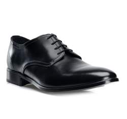 Pantofi Derby din piele pentru bărbați, negru, BM-B-574-1-40_5, Fotografie 1