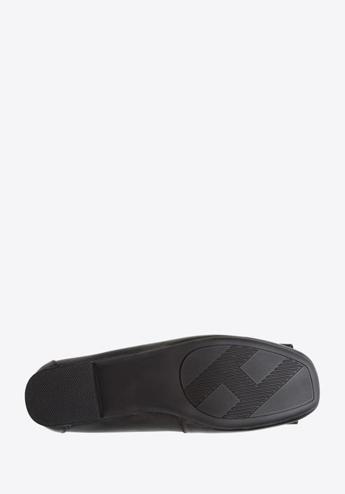 Pantofi din piele moale cu cataramă, negru, 94-D-951-1-35, Fotografie 6