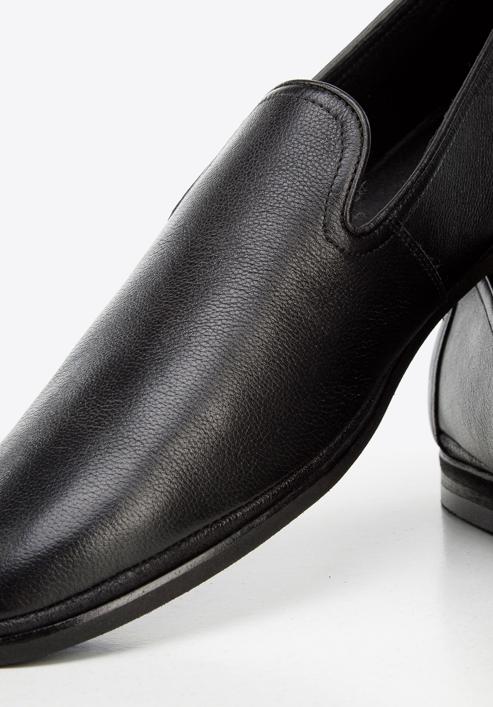 Pantofi din piele pentru bărbați, negru, 94-M-517-4-40, Fotografie 7