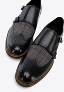 Pantofi din piele pentru bărbați, negru, 96-M-518-1-45, Fotografie 8