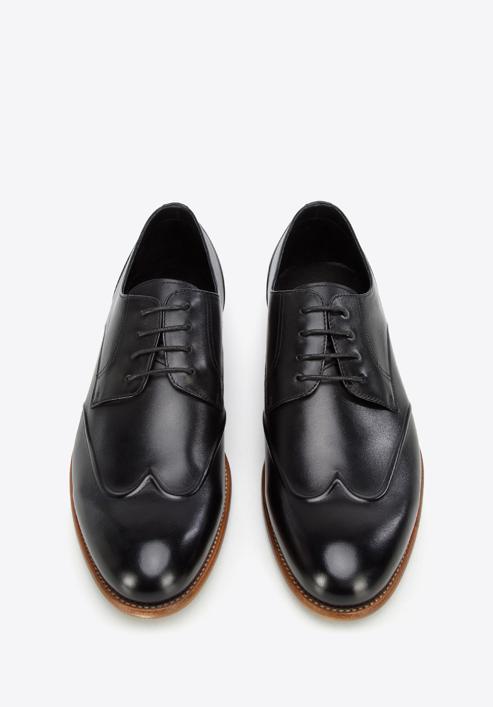 Pantofi formali de piele pentru bărbați, negru, 96-M-520-4-45, Fotografie 2