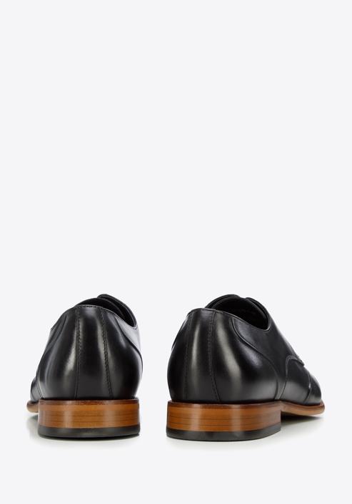 Pantofi formali de piele pentru bărbați, negru, 96-M-520-4-45, Fotografie 5