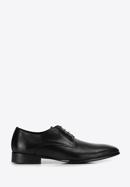 Pantofi formali pentru bărbați din piele perforată, negru, 98-M-705-1P-41, Fotografie 1