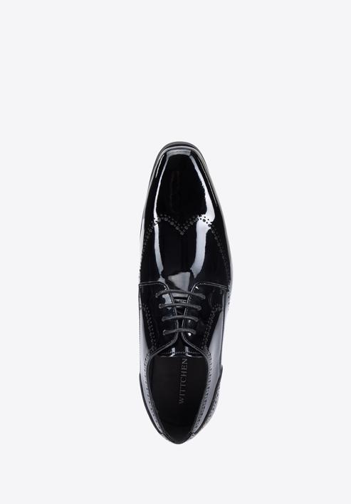 Pantofi lăcuiți pentru bărbați, negru, 96-M-519-1-43, Fotografie 4