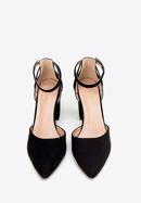 Pantofi stiletto pentru femei., negru, 98-DP-207-P-35, Fotografie 3