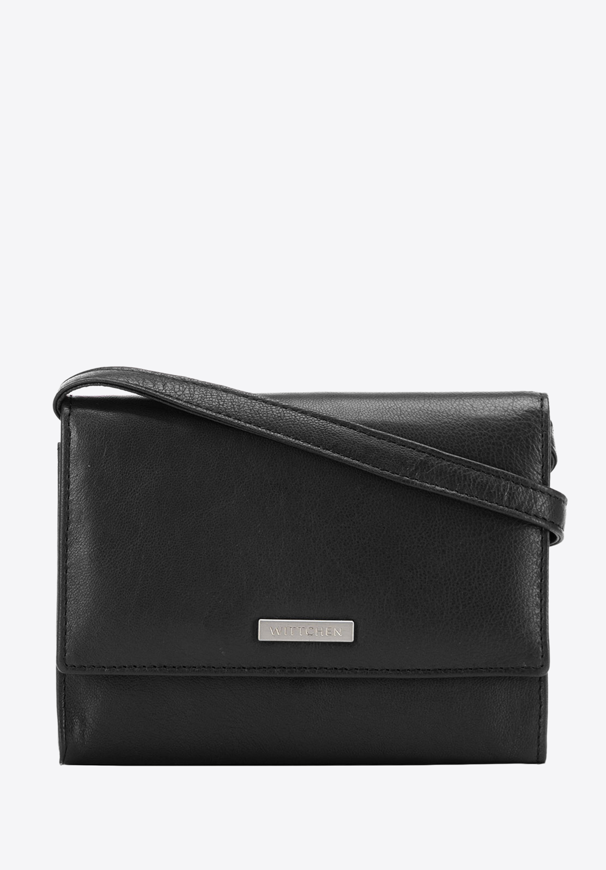 Portofel de damă crossbody din piele