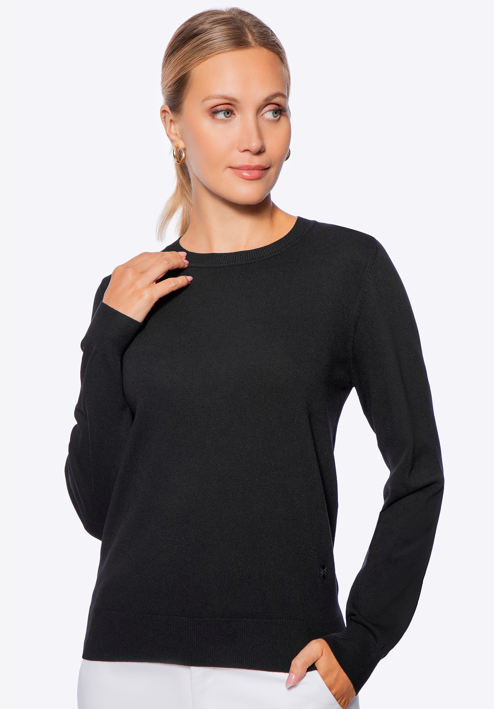 Pulover, negru, 29-99-002-1-M, Fotografie 1