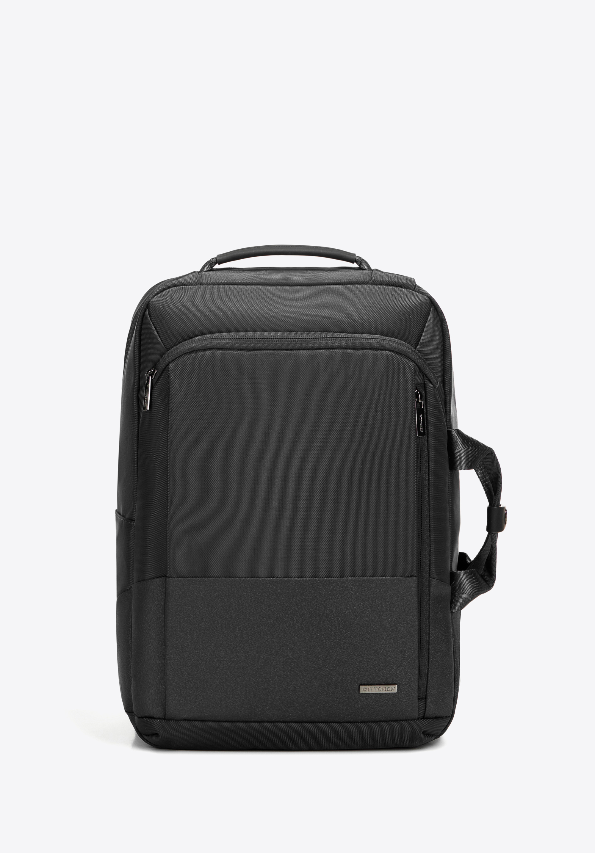 Rucsac de mână multifuncțional 2 în 1 pentru bărbați, tip avion, negru, 29-3P-226-1, Fotografie 1