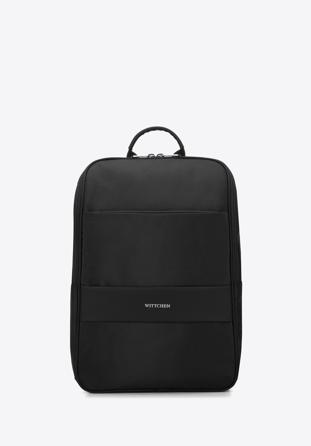 Rucsac pentru laptop de 15,6 inchi pentru bărbați, negru, 98-3P-203-1, Fotografie 1