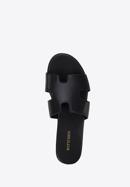 Sandale de damă cu decupaj geometric, negru, 98-DP-803-5-40, Fotografie 5