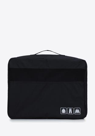 Set organizator valiză cu inserție din plasă, negru, 56-3-200-10, Fotografie 1