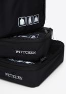 Set organizator valiză cu inserție din plasă, negru, 56-3-200-90, Fotografie 2