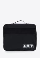 Set organizator valiză cu inserție din plasă, negru, 56-3-200-90, Fotografie 3