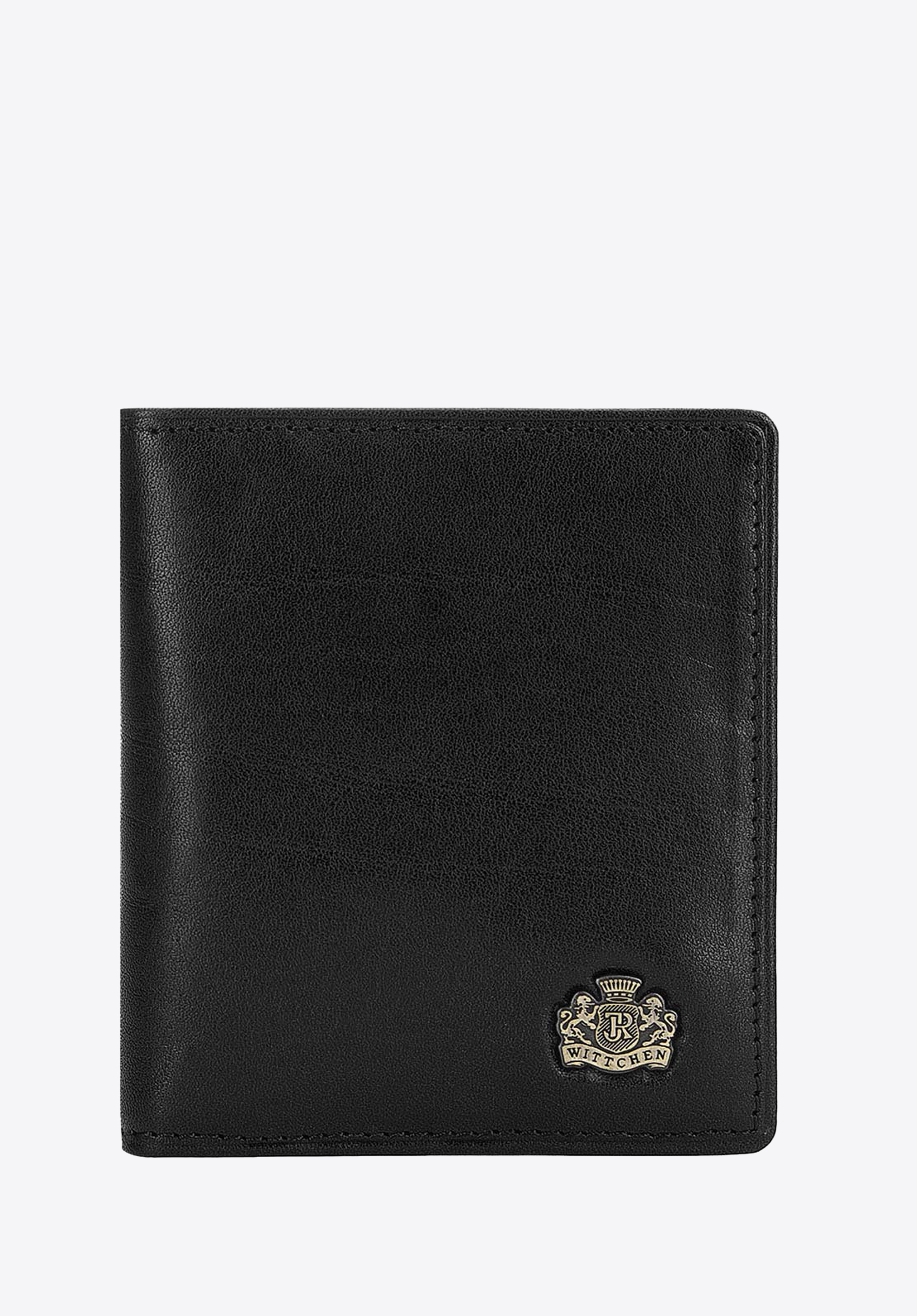 Toc din piele pentru carduri cu blazon, fără închidere