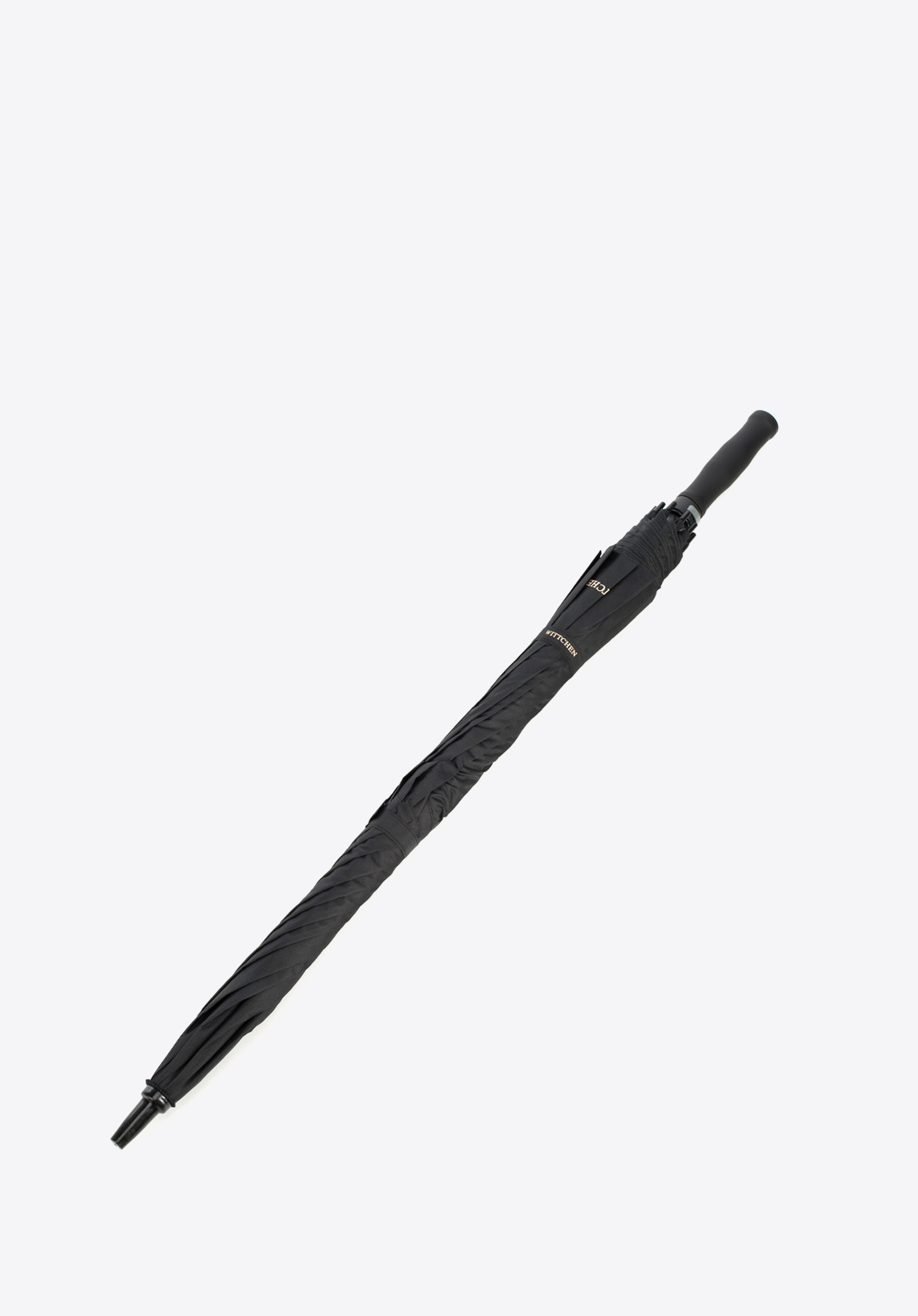 Umbrelă lungă semiautomată, negru, PA-7-150-1X, Fotografie 1