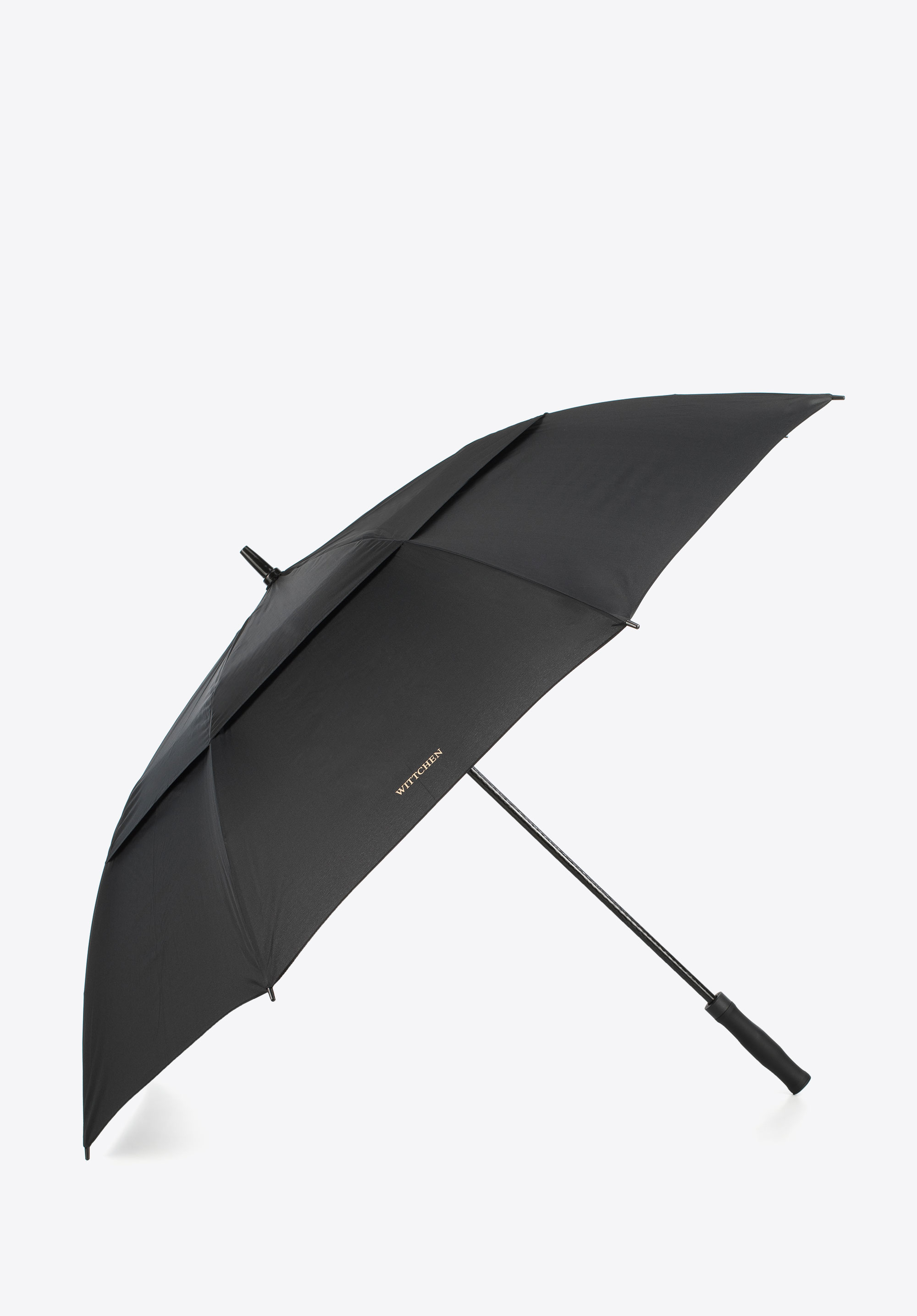 Umbrelă semi-automată, negru, PA-7-150-1A, Fotografie 1