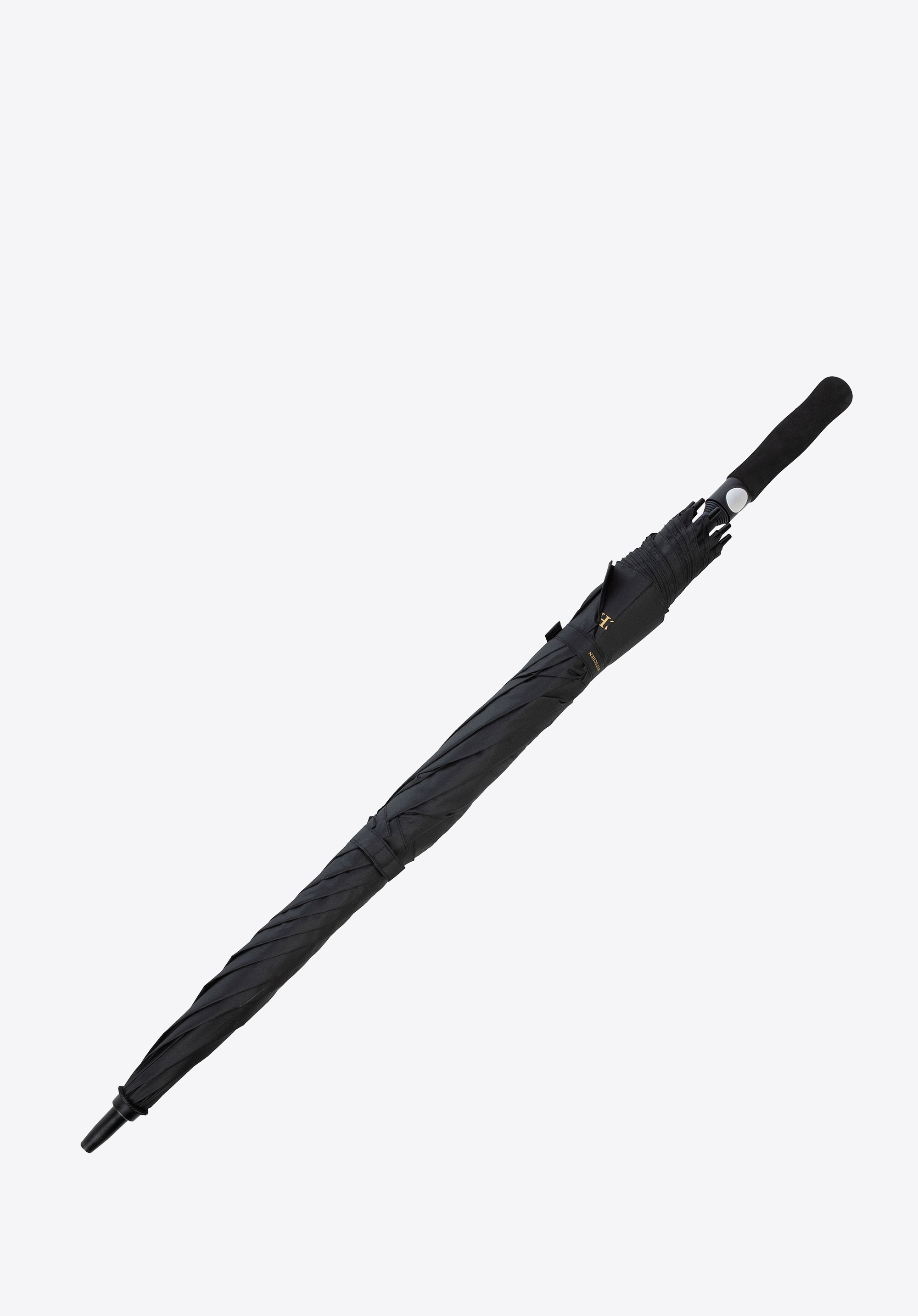 Umbrelă semi-automată, negru, PA-7-150-1A, Fotografie 1