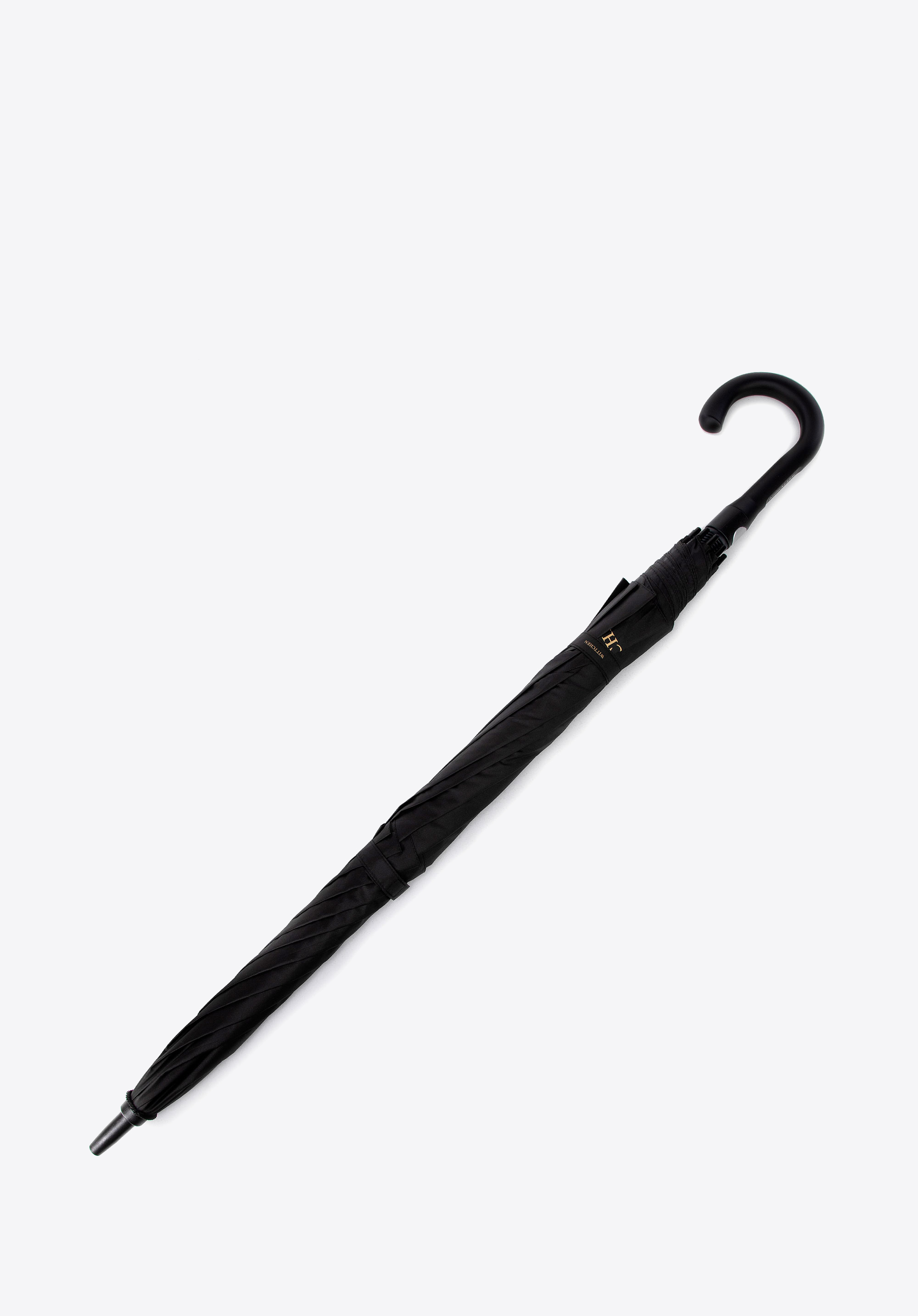 Umbrelă semi-automată, negru, PA-7-150-1A, Fotografie 1