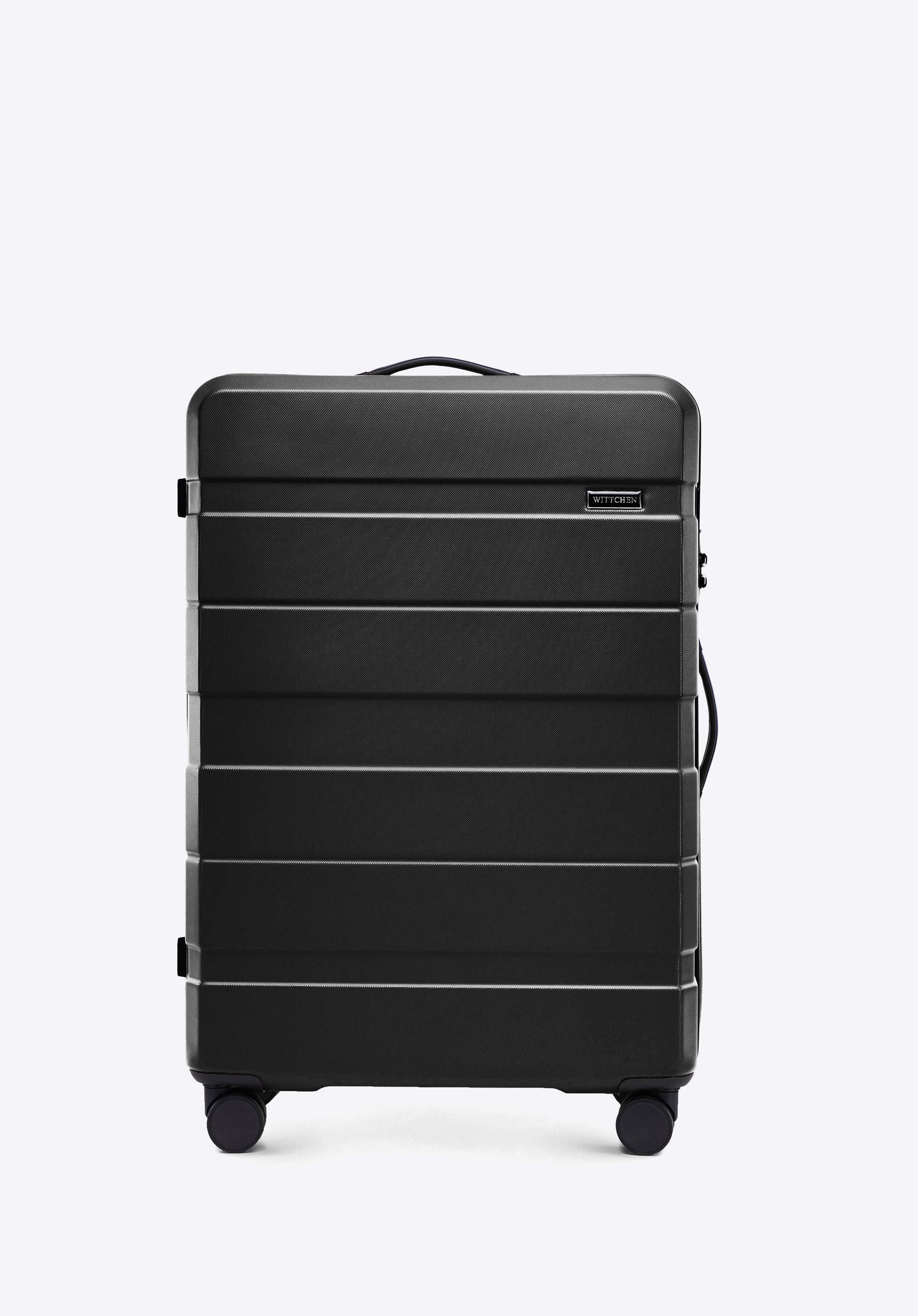 Valiza  mare din material ABS, negru, 56-3A-103-10, Fotografie 1