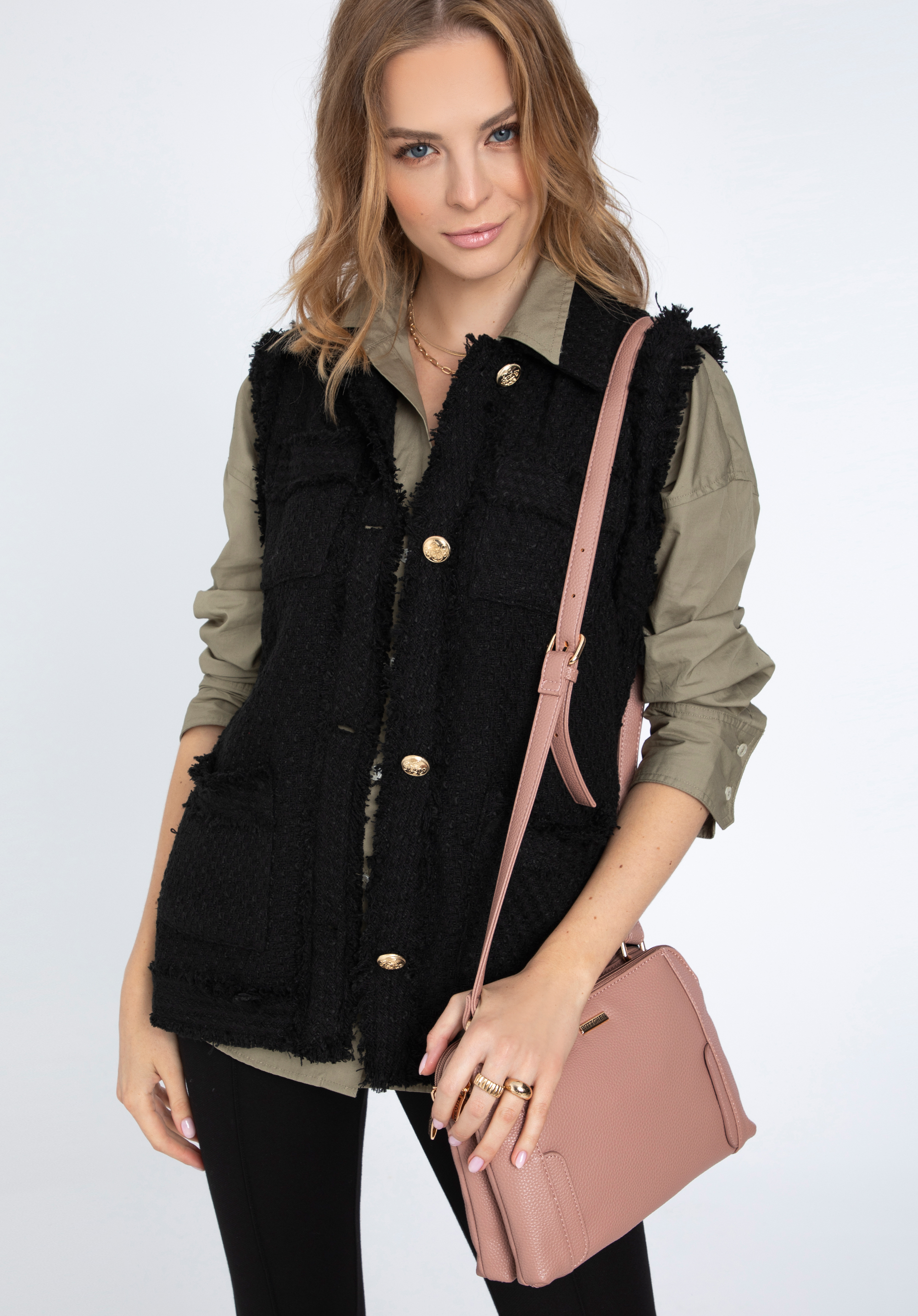 Női ökobőr crossbodytáska