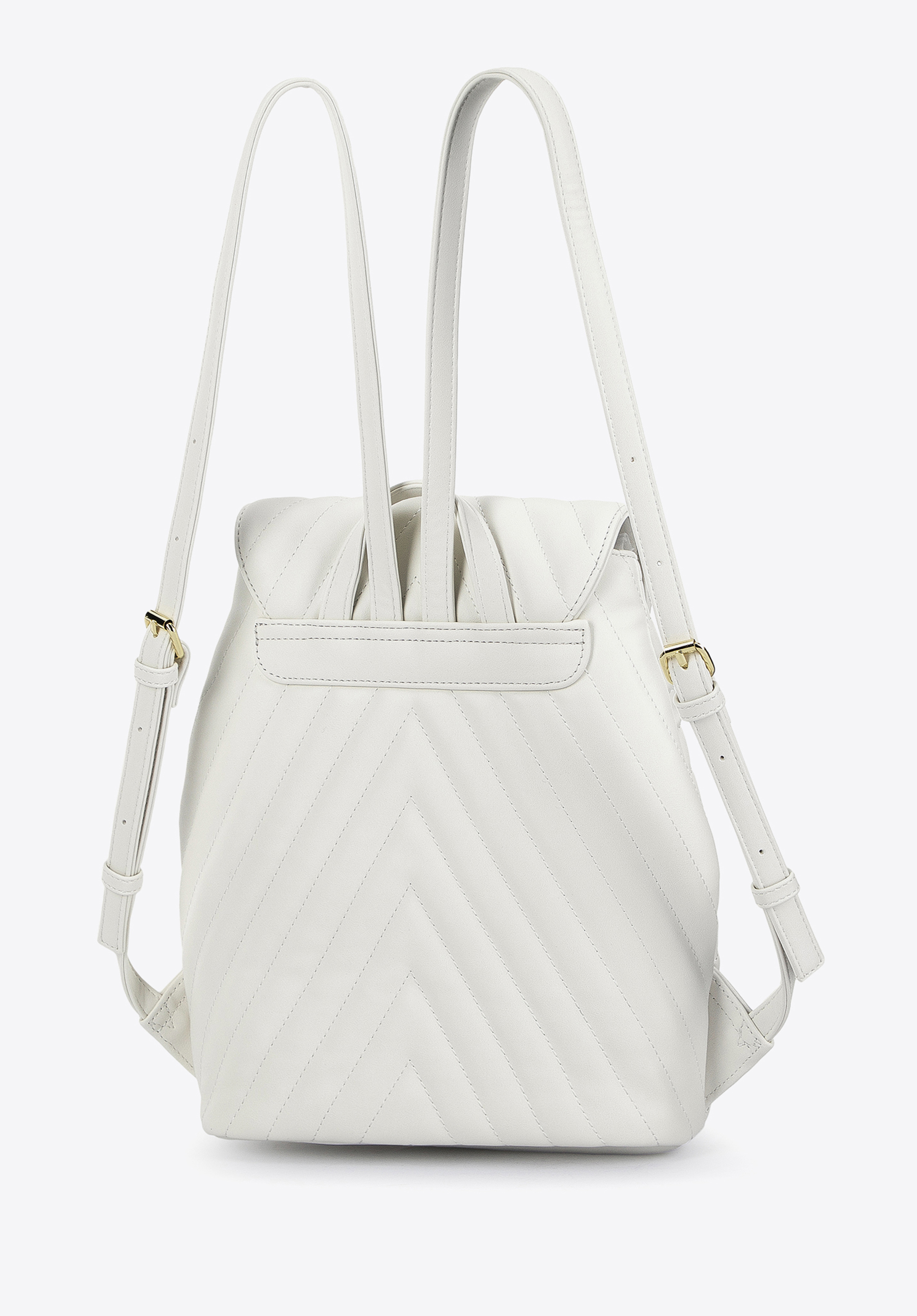 Damen-Rucksack aus gestepptem Kunstleder
