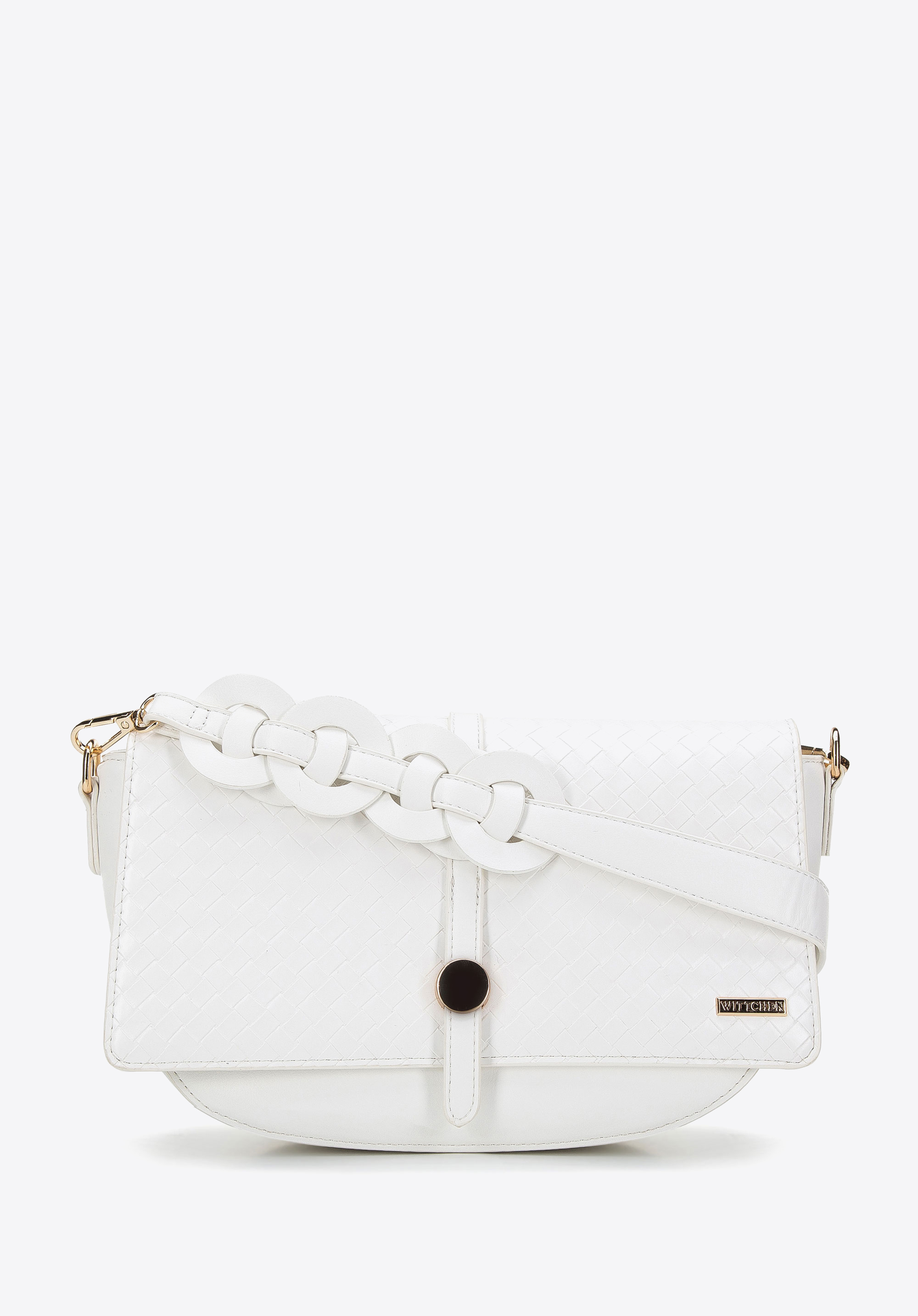 Halbkreisförmige Handtasche