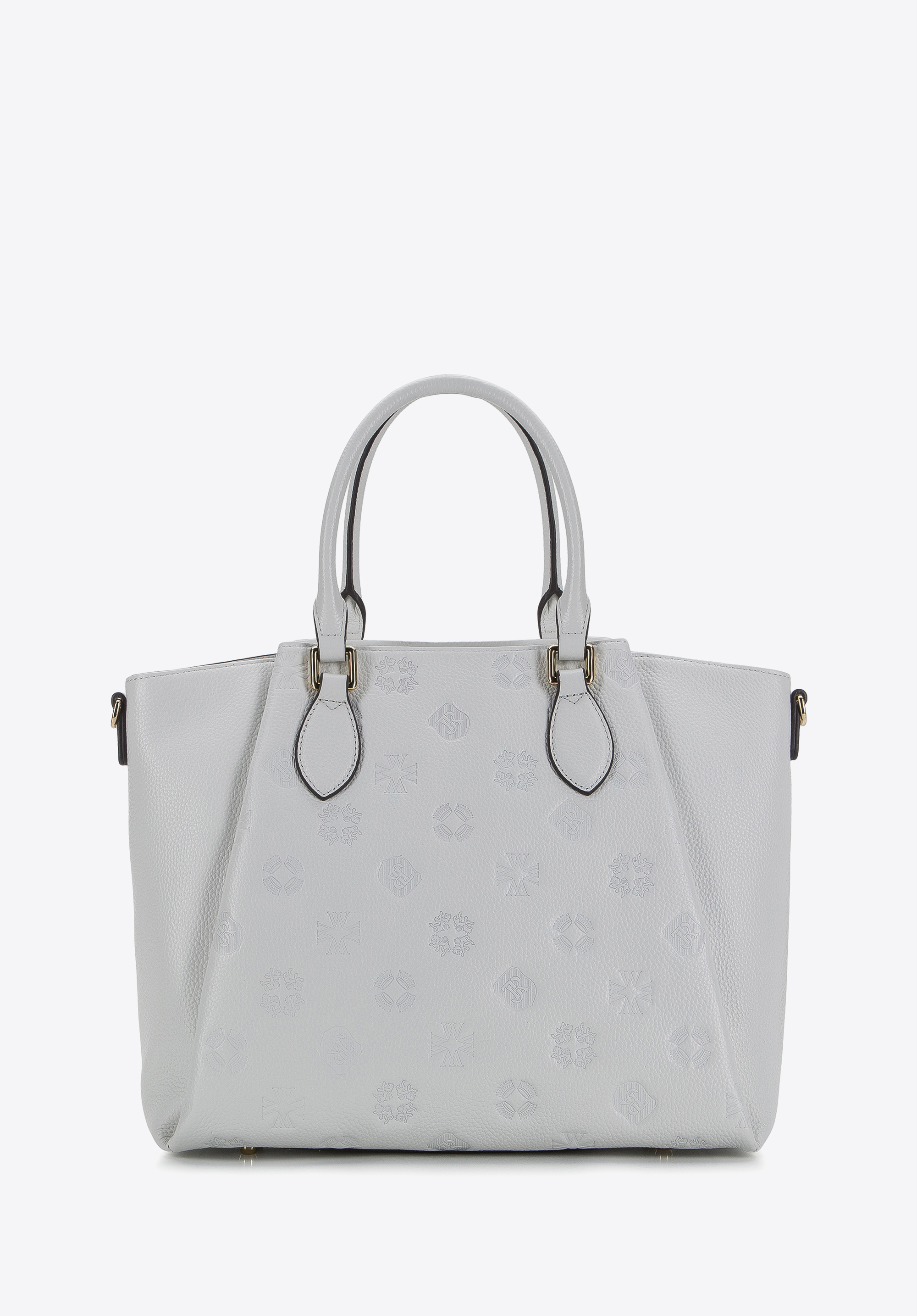 Köfferchen aus Leder mit Monogramm