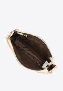 Mini-Tasche aus Leder mit Monogrammund Kette, nicht-gerade weiss, 34-3-002-1B, Bild 3