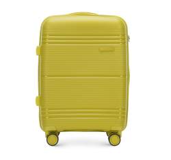 Polipropilén kabinbőrönd, Oliva zöld, 56-3T-141-80, Fénykép 1