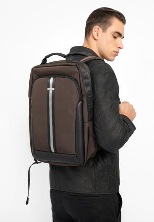 17-Zoll-Laptop-Rucksack für Herren mit dem Band, olivgrün, 96-3U-900-Z, Bild 1