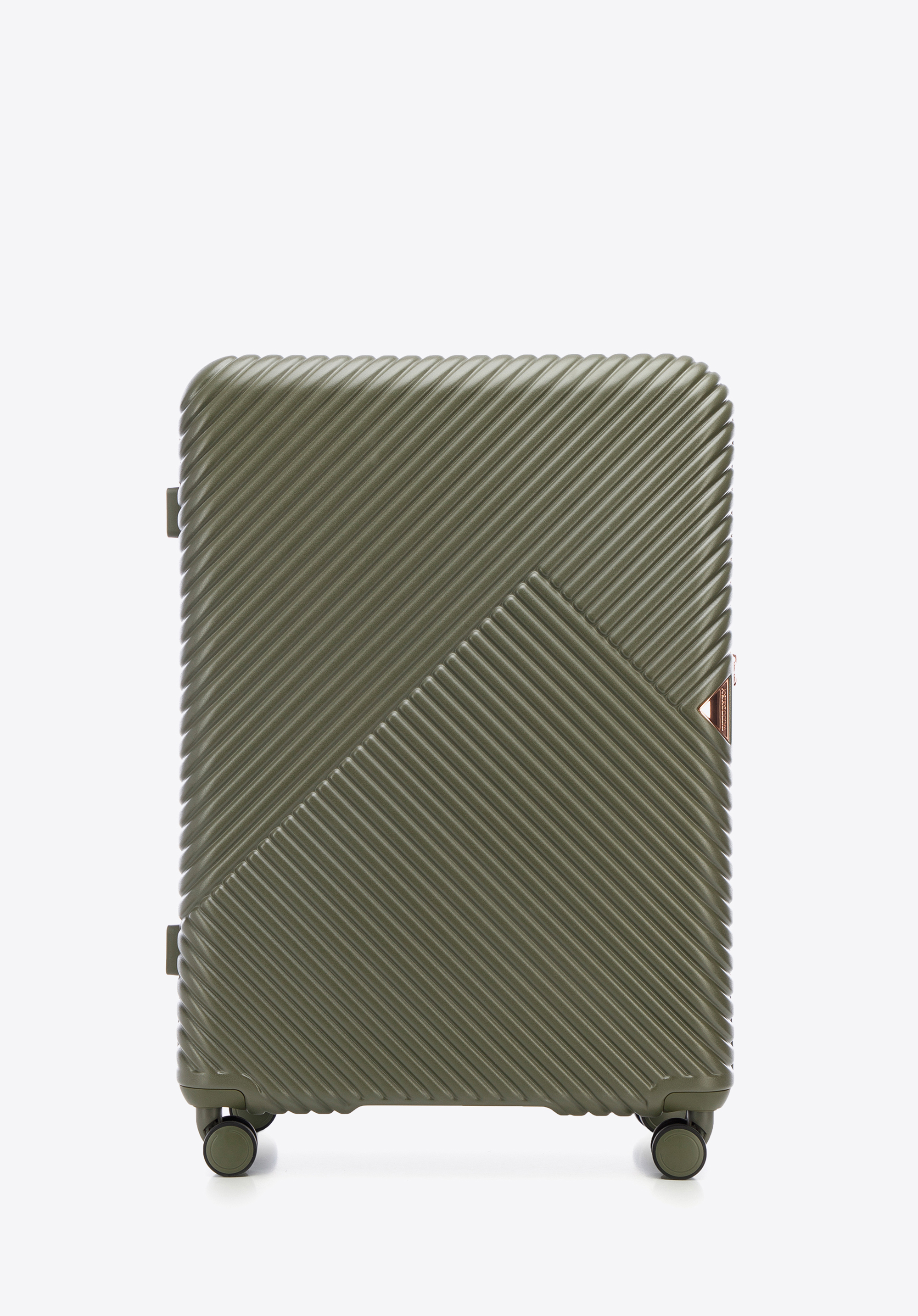 Großer Koffer aus Polycarbonat, olivgrün, 56-3P-843-85, Bild 1