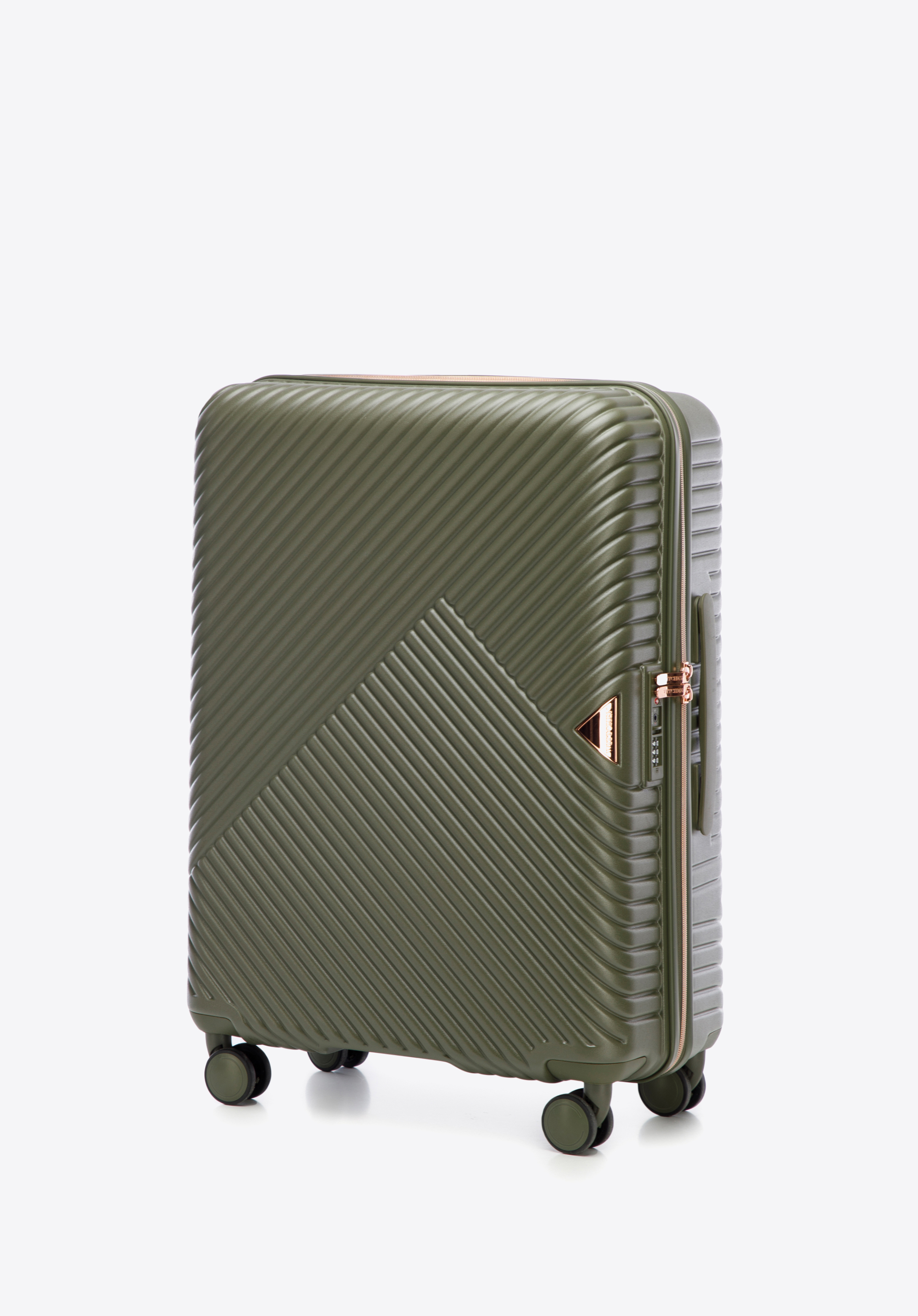 Kofferset aus Polycarbonat | WITTCHEN, olivgrün, 56-3P-84S-85, Bild 1