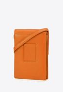 2-in-1-Mini-Crossbody-Tasche aus Leder, orange, 26-2-100-6, Bild 2