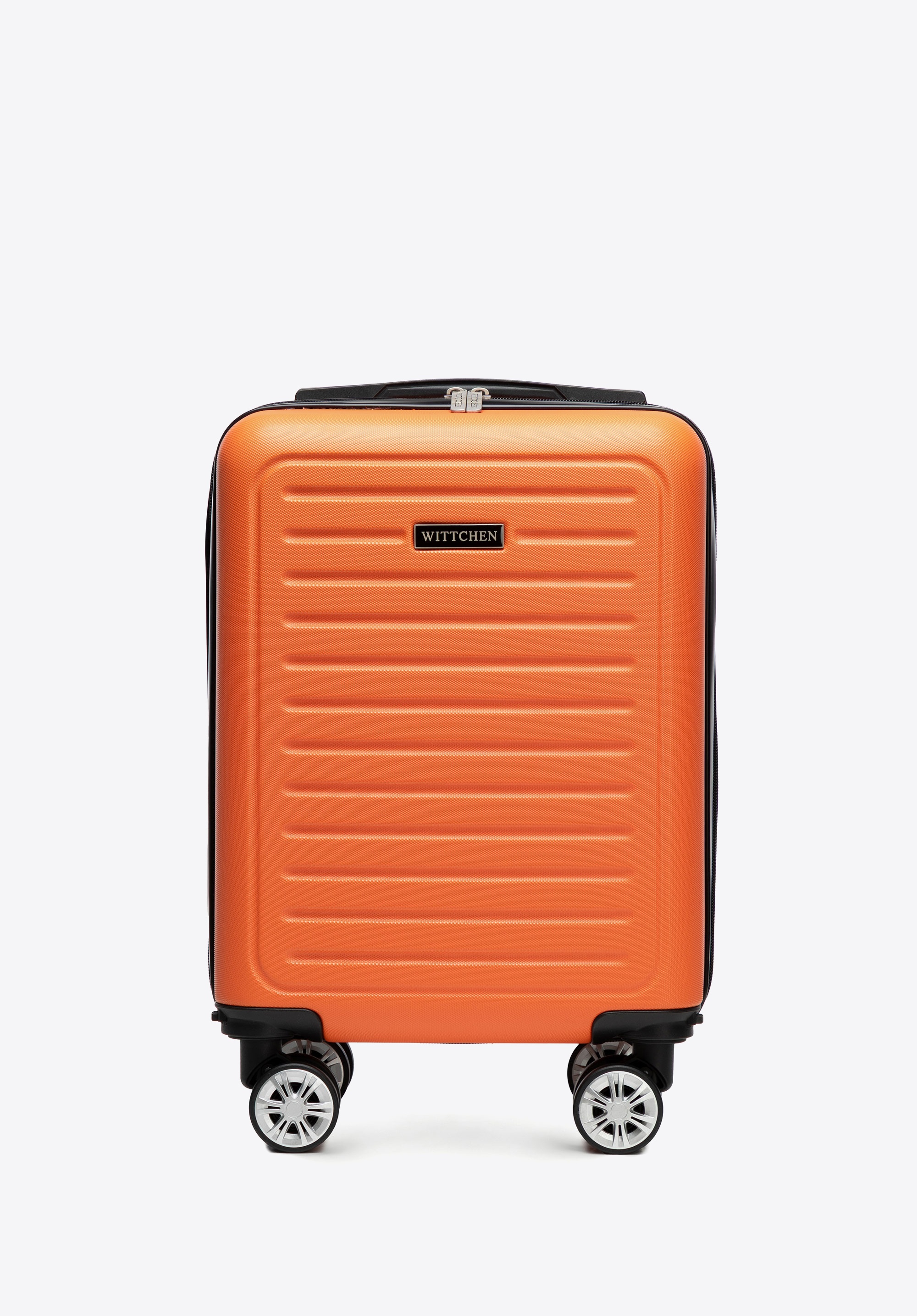 ABS-Kabinenkoffer mit abnehmbaren Rädern, orange, 56-3A-111-55, Bild 1