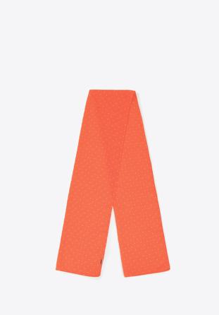 Damenschal mit Erbsenmuster, orange, 98-7D-X01-X2, Bild 1