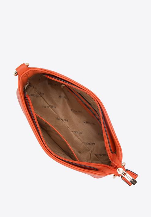 Klassische Baguette-Handtasche für Damen, orange, 94-4Y-404-6, Bild 4