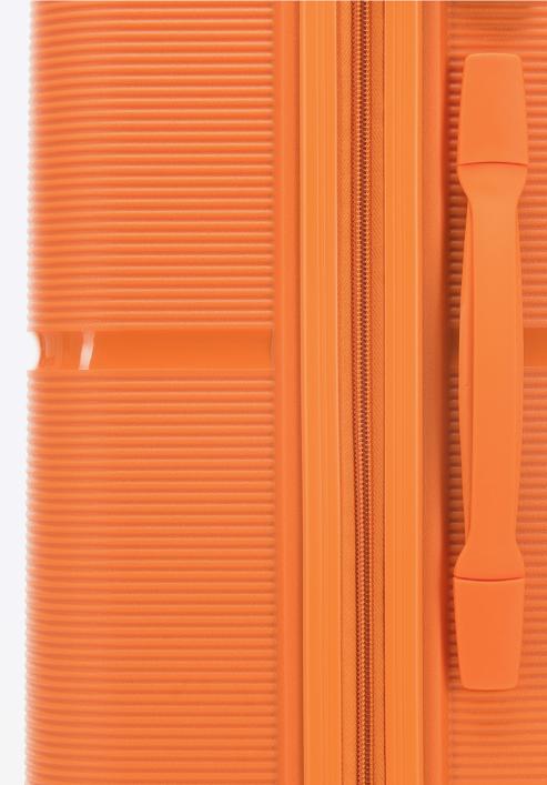 Mittelgroßer Koffer aus Polypropylen, orange, 56-3T-142-55, Bild 10