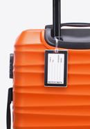 Mittelgroßer Koffer mit Gepäckanhänger, orange, 56-3A-312-70Z, Bild 3