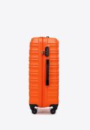 Mittelgroßer Koffer mit Gepäckanhänger, orange, 56-3A-312-70Z, Bild 5