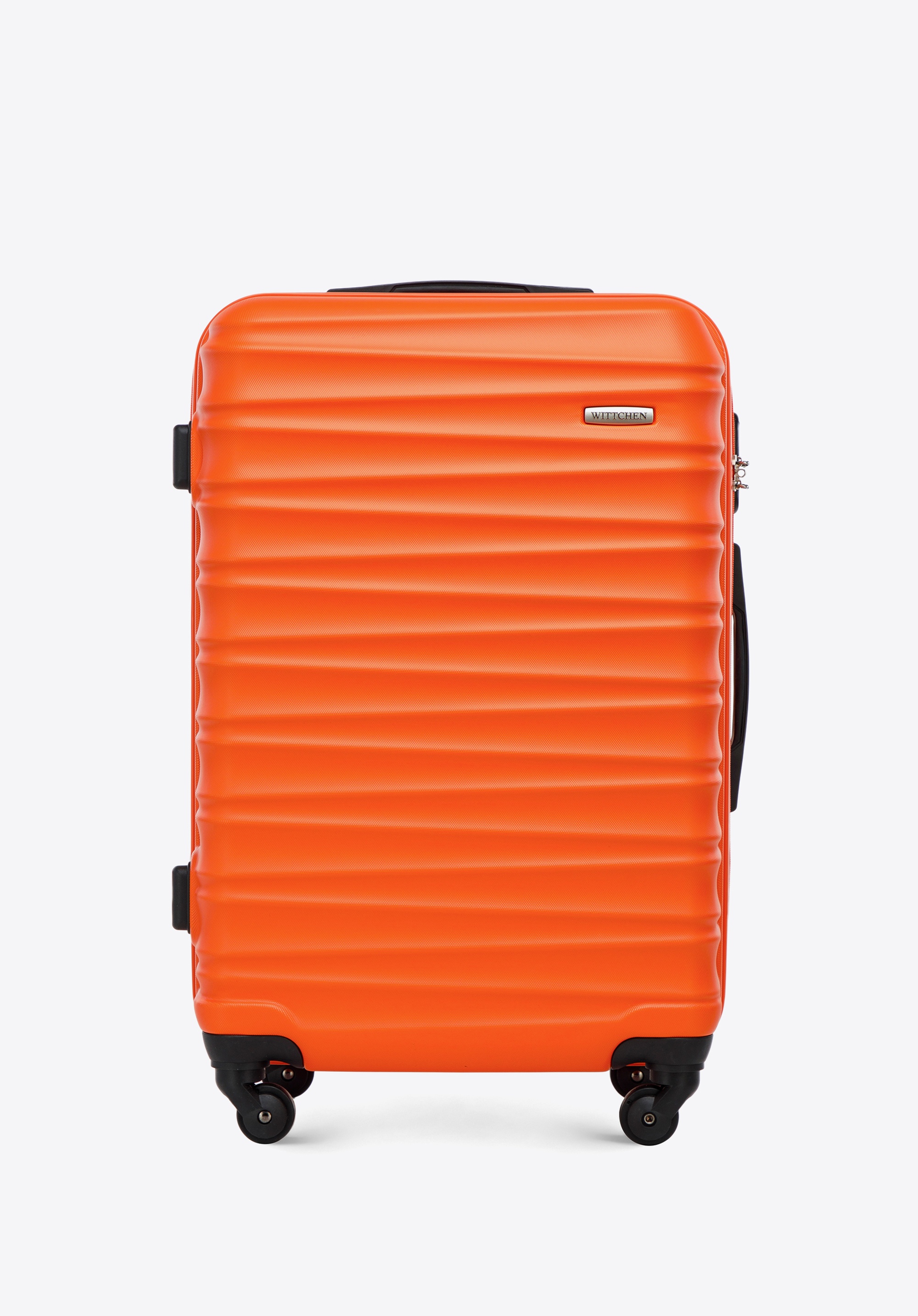 Mittlerer Koffer aus ABS-Material, orange, 56-3A-312-55, Bild 1